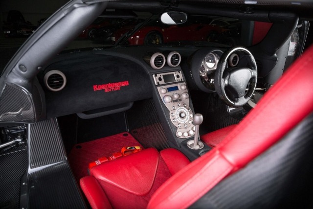 Layout dashboard Koenigsegg CCXR Edition (Foto: dok. Carscoops)