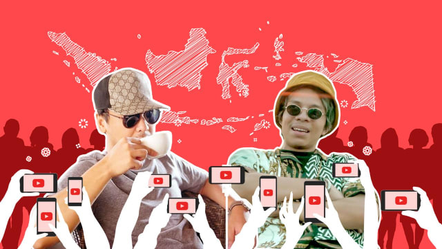 Konten Data Penguasa YouTube Indonesia. (Foto: Nunki Lasmaria Pangaribuan/kumparan)
