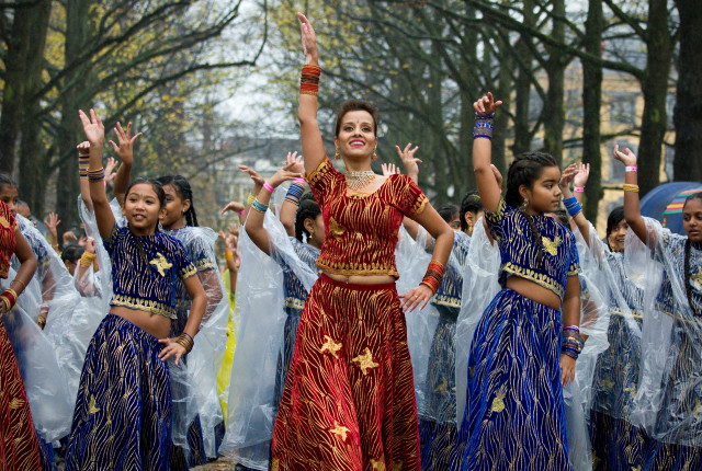 Ilustrasi penari di film Bollywood (Foto: Flickr/Maurice)