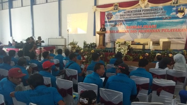 KUPP Brondong Gelar Sosialisasi Keselamatan dan Keamanan Pelayaran pada Nelayan