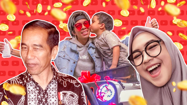 Konten Data Penguasa YouTube Indonesia. (Foto: Basith Subastian/kumparan)