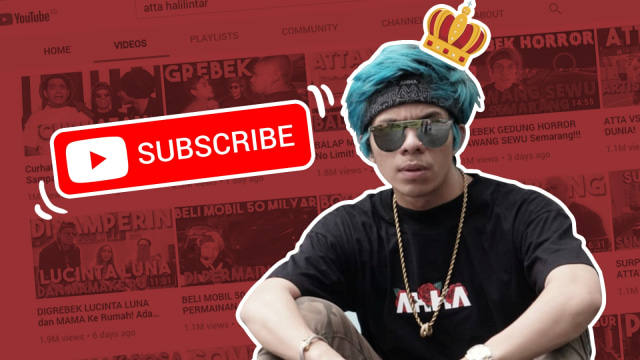 Konten Data Penguasa YouTube Indonesia. (Foto: Nunki Lasmaria Pangaribuan/kumparan)