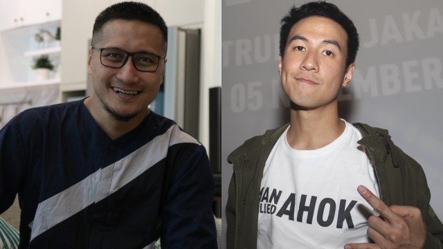 Arie Untung dan Daniel Mananta (Foto: Jafrianto dan Munady Widjaja/kumparan)