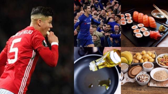 5 Makanan Para Pemain Liga Inggris Sebelum dan Setelah Bertanding