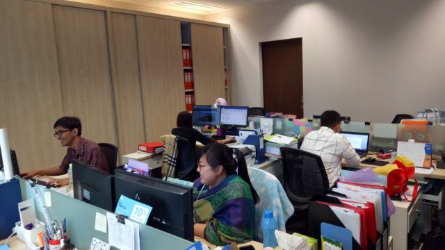 Kantor BRI cabang Singapura. (Foto: Michael Agustinus/kumparan)