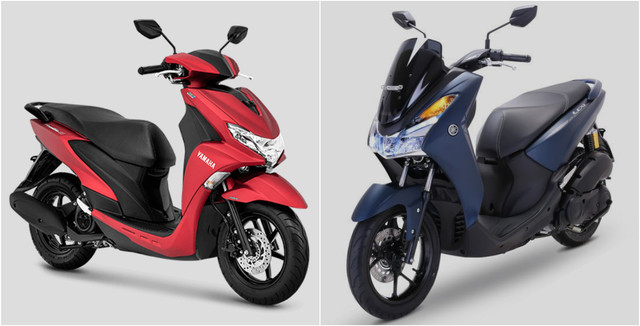 Yamaha FreeGO S ABS dan Yamaha Lexi S (Foto: dok. YIMM)
