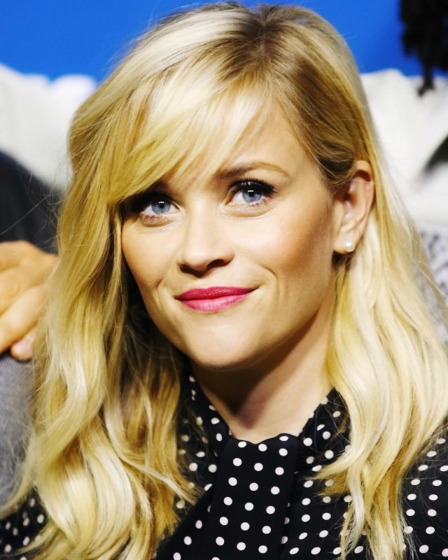Resse Witherspoon, Wajah Berbentuk Hati (Foto: IG: @reesewbr)