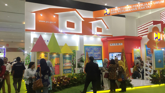 Suasana REI Mega Expo 2018 di JCC Senayan, Sabtu (17/11/20180. (Foto: Elsa Toruan/kumparan)