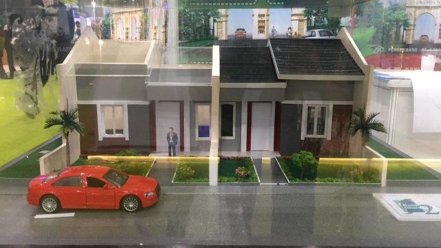 Contoh  maket rumah di Cikarang. (Foto: Elsa Toruan/kumparan)
