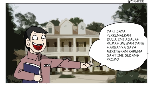 Liku Bisnis Rumah Hantu (1)