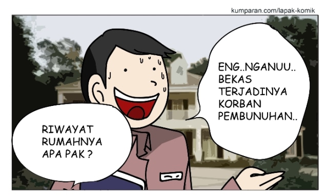 Liku Bisnis Rumah Hantu (3)