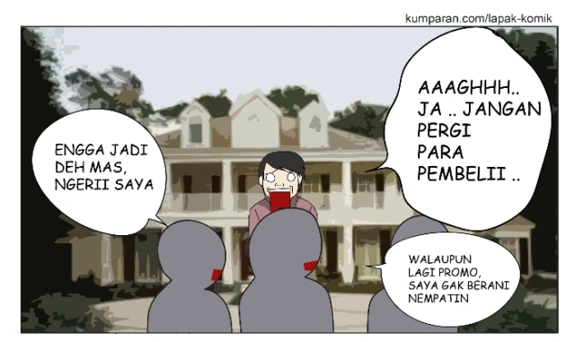 Liku Bisnis Rumah Hantu (4)