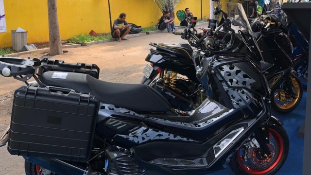 Modifikasi Yamaha NMax Adventure (Foto: dok. istimewa)