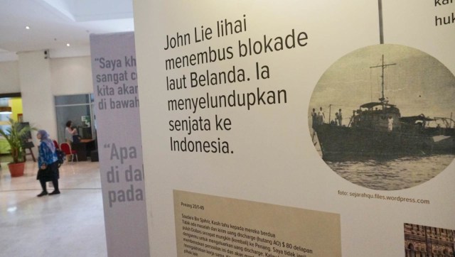 Pameran Surat Pendiri Bangsa di Museum Nasional. (Foto: Fanny Kusumawardhani/kumparan)
