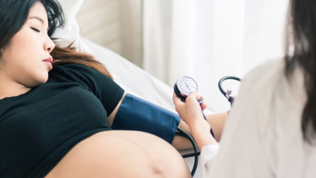 Ilustrasi preeklamsia pada ibu hamil (Foto: Shutterstock)
