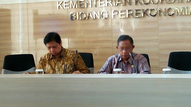 Konferensi pers Daftar Negatif Investasi (DNI).
 (Foto: Nicha Muslimawati/kumparan)