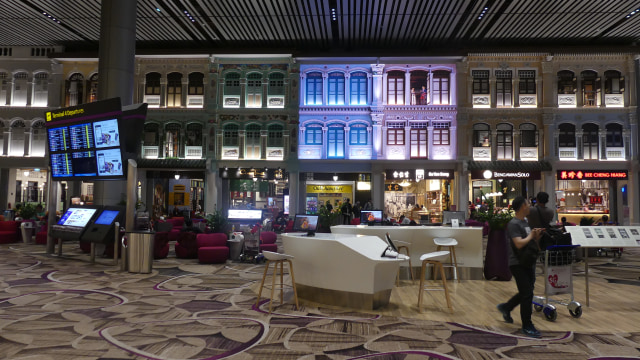 Heritage zone, terminal 4, Changi Airport (Foto: azalia amadea/kumparan)