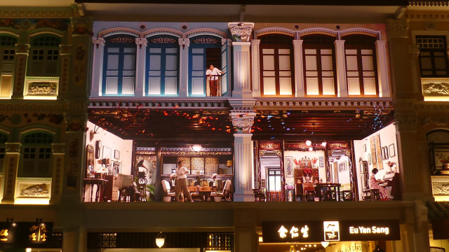 Penayangan film pendek di Heritage Zone (Foto: azalia amadea/kumparan)