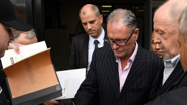 Paul Gascoigne, mantan pemain Timnas Inggris. (Foto: PAUL ELLIS / AFP)