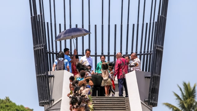 Monumen Kapsul Waktu di Merauke. (Foto: Dok. Paskalis Khrisno Ayodyantoro)