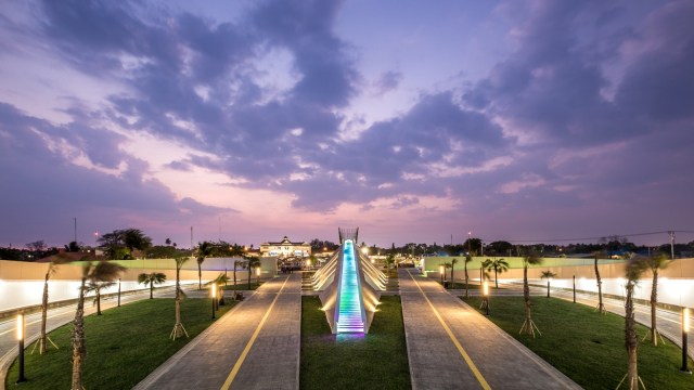 Monumen Kapsul Waktu di Merauke. (Foto: Dok. Paskalis Khrisno Ayodyantoro)