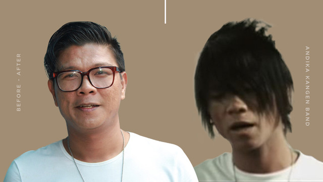 Before After Andika Kangen Band (Foto: Infografik: Nunki Lasmaria Pangaribuan/kumparan)