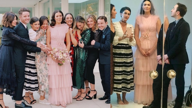 Gaun pengantin Mandy Moore (Foto: Dok. This is Mandy Moore)