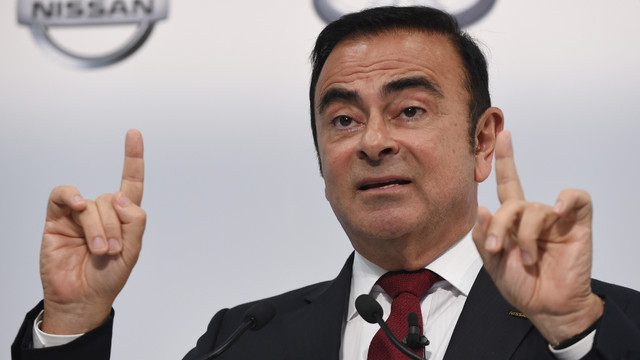 Chairman Nissan, Carlos Ghosn. Foto: AFP PHOTO/Toshifumi Kitamura