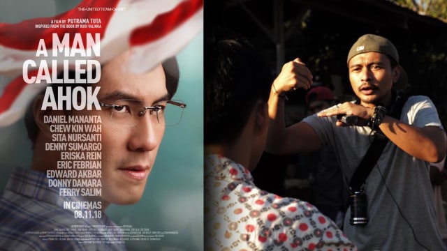 Putrama Tuta, sutradara film 'A Man Called Ahok'. (Foto: Instagram/@amancalledahok dan @putramatuta)