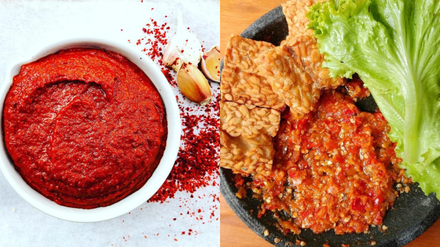 Sambal dan Gochujang. (Foto: Instagram/@kizkadelicious , Instagram/@videojagomasak)