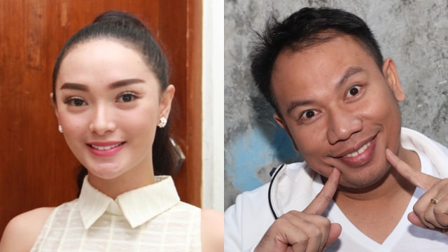 Zaskia Gotik dan Vicky Prasetyo (Foto: Munady Widjaja)