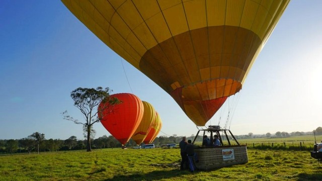Hot Air Balloon di Gold Coast, Australia. (Foto: Dewi Rachmat Kusuma/kumparan)