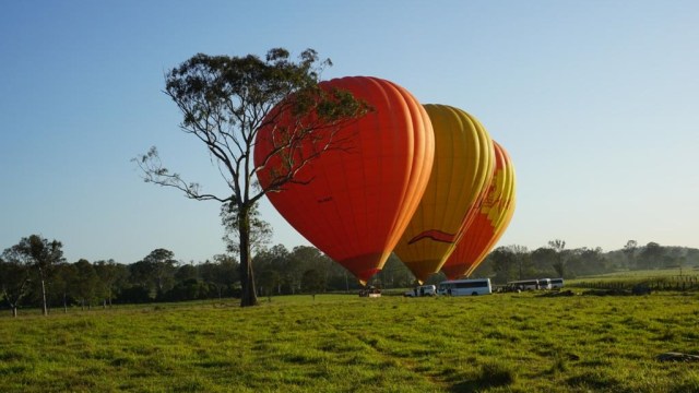 Hot Air Balloon di Gold Coast, Australia. (Foto: Dewi Rachmat Kusuma/kumparan)