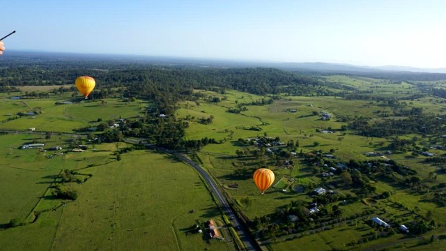 Hot Air Balloon di Gold Coast, Australia. (Foto: Dewi Rachmat Kusuma/kumparan)