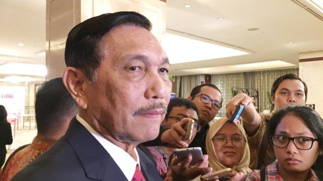 Menteri Koordinator Bidang Kemaritiman Luhut Binsar Pandjaitan (Foto: Selfy Sandra Momongan/kumparan)