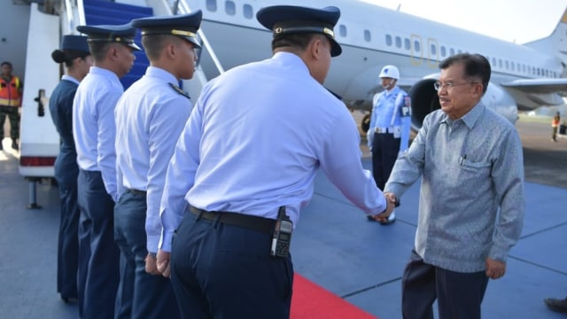 Kunjungan kerja Wakil Presiden Jusuf Kalla ke Balikpapan (Foto: Dok. Setwapres)
