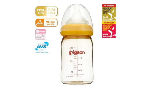 Review: Pigeon Peristaltic Plus Nipple for Wide Neck Bottle (1)