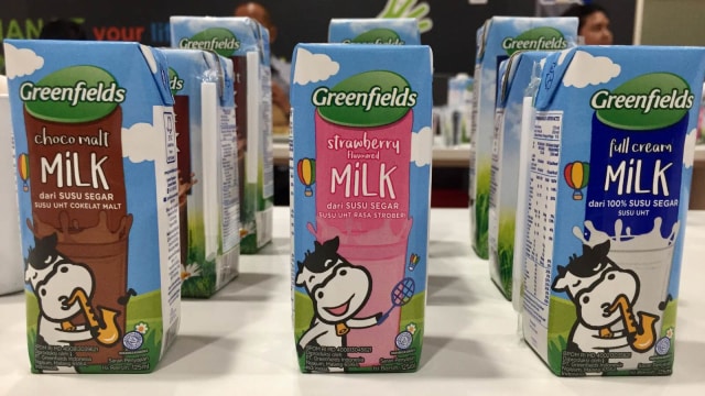 Susu UHT Greenfields. (Foto: Shika Arimasen Michi/kumparan)