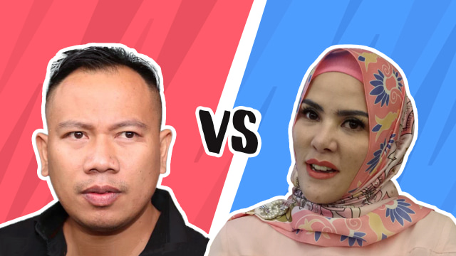 Vicky Prasetyo vs Angel Lelga (Foto: Infografik Nunki Lasmaria Pangaribuan/kumparan)
