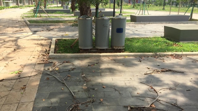 Suasana Wisma Atlet, Kemayoran Pasca Asian Para Games 2018, Jakarta Pusat, Jumat (23/11/2018). (Foto: Abdul Latif/Kumparan)