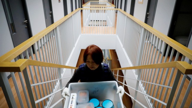 Prison Inside Me, penjara khusus warga Korsel yang bosan rutinitas. (Foto: REUTERS/Kim Hong-Ji)