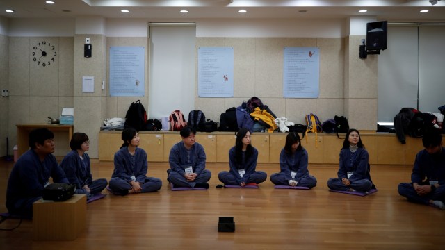 Prison Inside Me, penjara khusus warga Korsel yang bosan rutinitas. (Foto: REUTERS/Kim Hong-Ji)