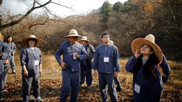 Prison Inside Me, penjara khusus warga Korsel yang bosan rutinitas. (Foto: REUTERS/Kim Hong-Ji)