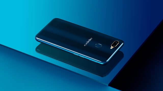 Smartphone Oppo A7. (Foto: Oppo)