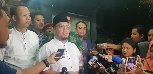 Dahnil Anzar dan Fanani (Foto: Fadjar Hadi/kumparan)