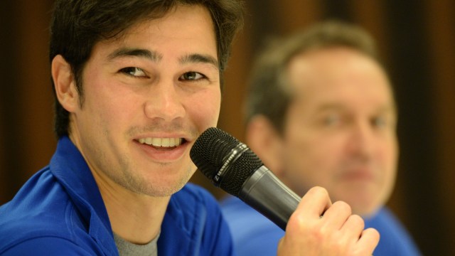 Kapten Timnas Filipina, Phil Younghusband. (Foto: Ted Aljibe/AFP)