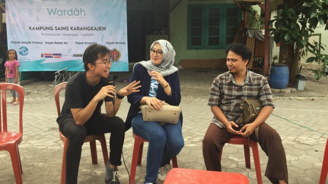 Para koordinator kampung sains. (Foto: Muhammad Lutfan Darmawan/kumparan)