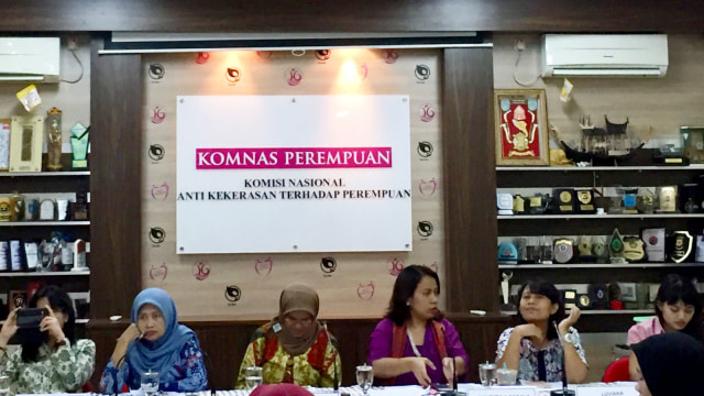Konferensi pers kampanye 16 hari tanpa kekerasan seksual terhadap perempuan. (Foto: Ratmia Dewi/kumparan)