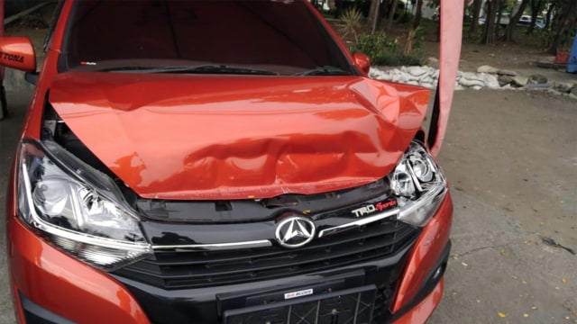 Rem Blong Picu Laka Beruntun. Foto: Nuryatin Phaksy/kumparan