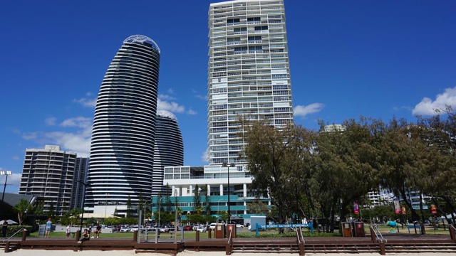 Broadbeach di Gold Coast, Australia. (Foto: Dewi Rachmat Kusuma/kumparan)
